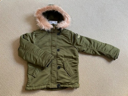 Kinder winterjacke khaki - h&m,