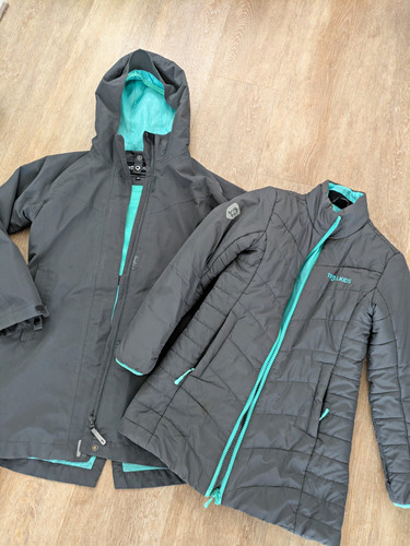 Trollkids mädchen parka 3in1 - mädchen,